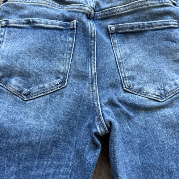 VERVET BY FLYING MONKEY Willa High Rise Trouser Stretch Flare Jean - Sz 25 x 34 - Picture 14 of 14